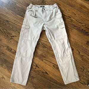 Men's Beige Cargo Pants